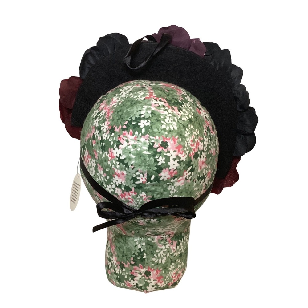 KBW Global Day of the Dead Floral Masquerade Mask Sugar Skull Rose Headpiece - Picture 9 of 13